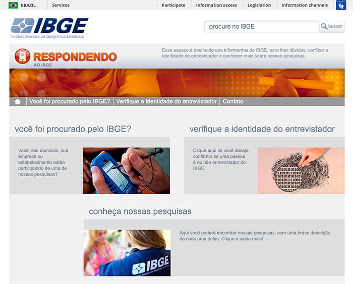 #PraCegoVer imagem do site 